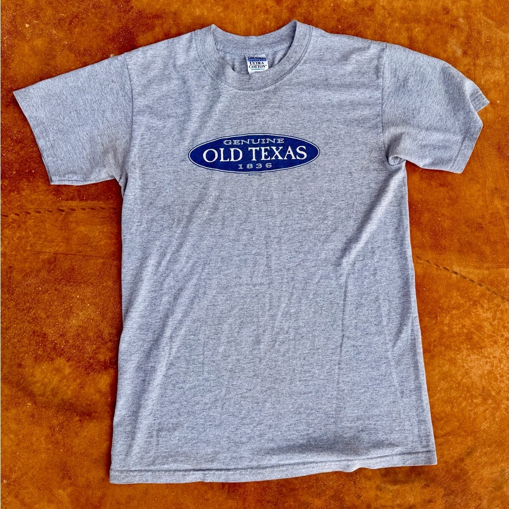 Genuine Old Texas ‘99 Gray T-Shirt for Men